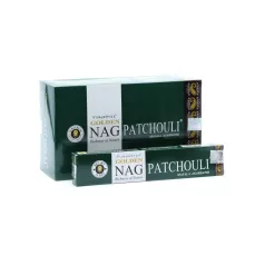 LORA Füstölő Golden Nag Patchouli 100% natural 12x15g