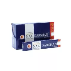 LORA Füstölő Golden Nag Darshan 100% natural 12x15g