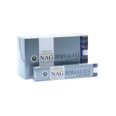 LORA Füstölő Golden Nag Himalaya 100% natural 12x15g