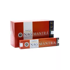 LORA Füstölő Golden Nag Mantra  100% natural 12x15g