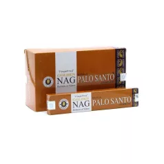 LORA Füstölő Golden Nag Palo Santo 100% natural 12x15g