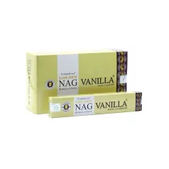 LORA Füstölő Golden Nag Vanilla 100% natural 12x15g