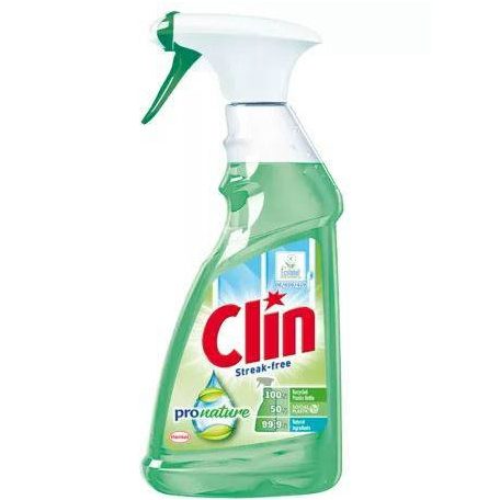 Clin 500 ml szórófejl Streak free Pro Nature